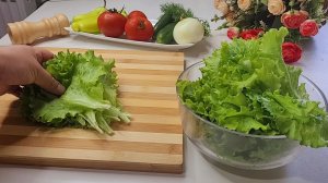 Греческий салат (очень вкусно и полезно)