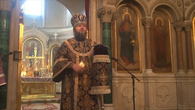 Проповедь архиеп. Евлогия в Неделю святых отец 01.01.2017 смотреть онлайн