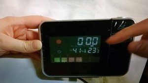 Проблема - Часы метеостанция с проектором времени 8190
