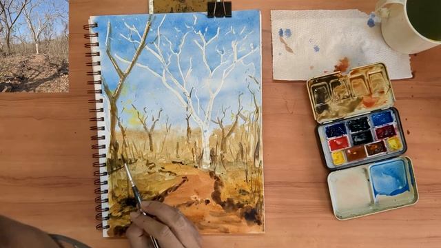 Draw Less, Paint More. Level-Up your watercolour sketching game. смотреть онлайн