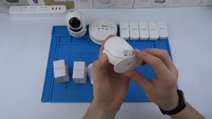 Охранная сигнализация KERUI для умного дома Tuya smart wifi камера, датчики открытия, движения, дым