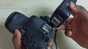 How to Attach GODOX TT350C TTL Speedlite Flash on Canon DSLR Camera | External Flash Light