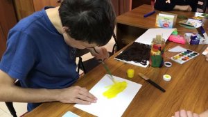 Творческие занятия со взрослыми аутистами