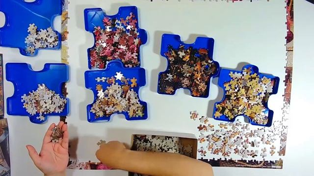 Murder on the Titanic 1000 piece puzzle Time Lapse Part 1 смотреть онлайн