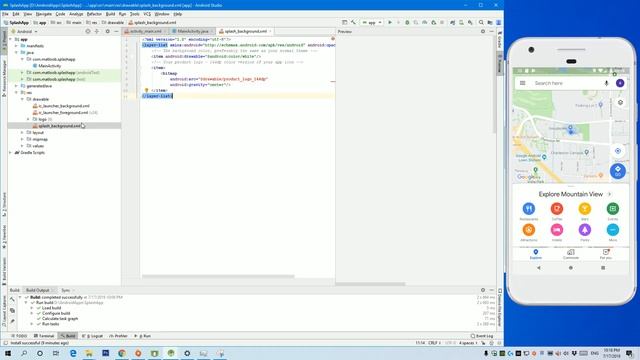 Create Splash Screen - Google Way | Android Tutorials