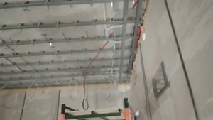 Шумоизоляция. Звукоизоляция. БАРВИХА. Каркасный потолок в кинотеатре 75 кв.