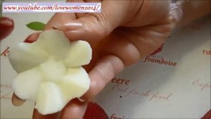 Цветок из яйца. Украшения стола. Как красиво нарезать яйцо онлайн