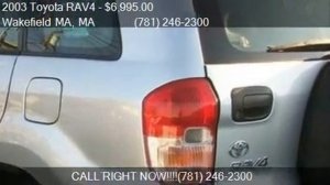 2003 Toyota RAV4 Base AWD 4dr SUV for sale in Wakefield MA,