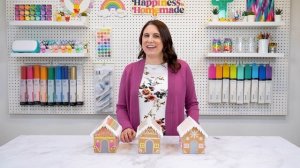 DIY Paper Gingerbread House Tutorial