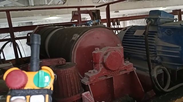 мостовой кран 10 т переделка на радио управление. смотреть онлайн