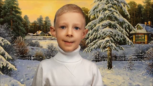 Стихи про зиму Фет А.А. "Мама! глянь-ка из окошка" смотреть онлайн