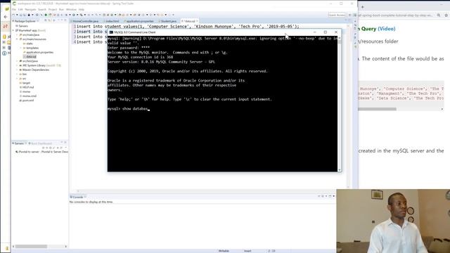 8 - Initialize Database Using data sql File смотреть онлайн