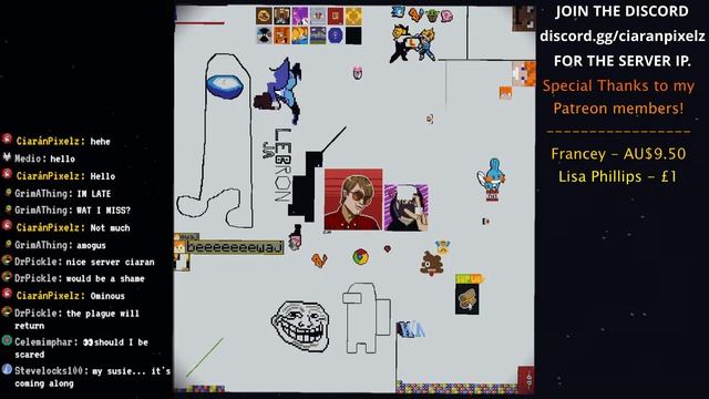 VIEWERS CAN PLACE ON THE CANVAS! | CiaránPixelz Place Day 2 (r/place in Minecraft) смотреть онлайн