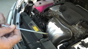 Toyota Rav4 Engine Oil Check