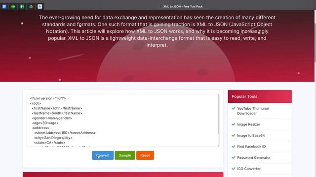 Convert XML to JSON Effortlessly with Our YouTube XML to JSON Converter