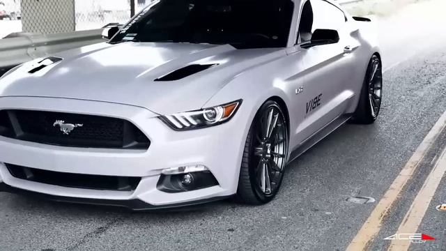 2015 Ford Mustang GT 5.0 on 20 inch Ace Devotion Wheels смотреть онлайн