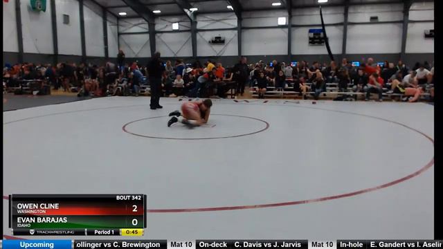 Cadet 106 Owen Cline Washington Vs Evan Barajas Idaho смотреть онлайн