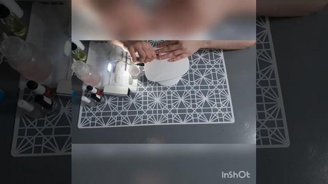 Маникюр дома/Делаю сама себе маникюр.