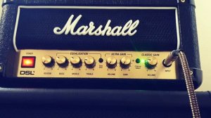 Marshall DSL 1 Watt with Joyo Tauren pedal demo