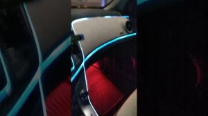 Подсветка приборной панели в Шевроле Круз-Неоновая нить
