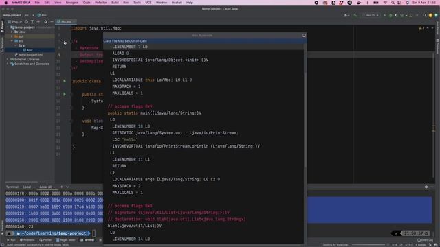 DECOMPILE Java Easily in IntelliJ or With javap смотреть онлайн