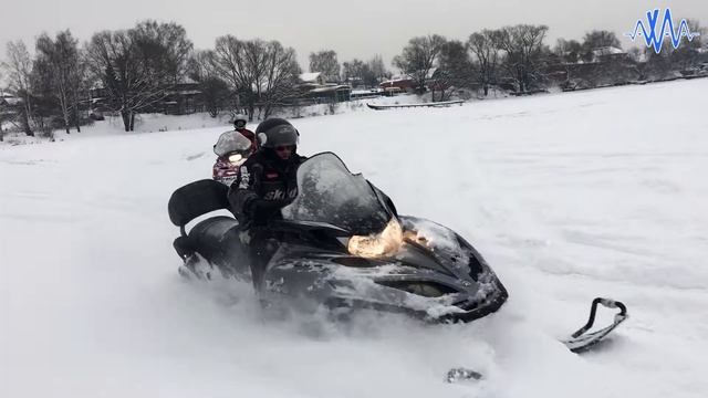 Сафари на снегоходах для четверых (1 час) #AXAA смотреть онлайн