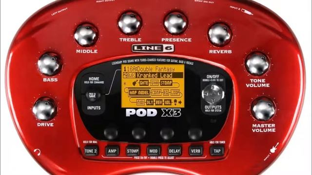 Test. Jimi Hendrix Woodstock sound. Line6 POD X3, VOX V847a смотреть онлайн