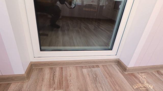 Отделка балкона сосной под покраску (Челябинск) смотреть онлайн