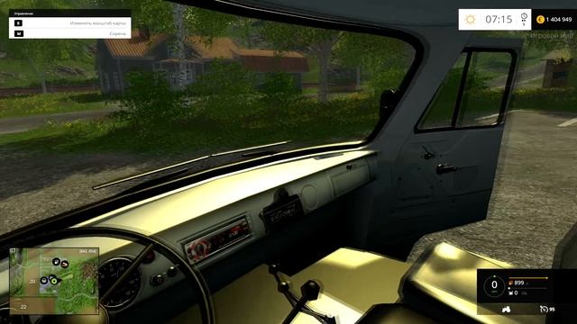 Farming simulator 15 МОД УАЗ 2206 СКОРАЯ ПОМОЩЬ