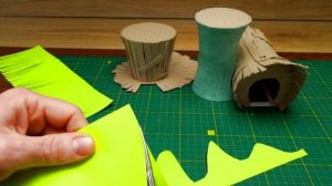 Сказочный домик из картона, своими руками.DIY.