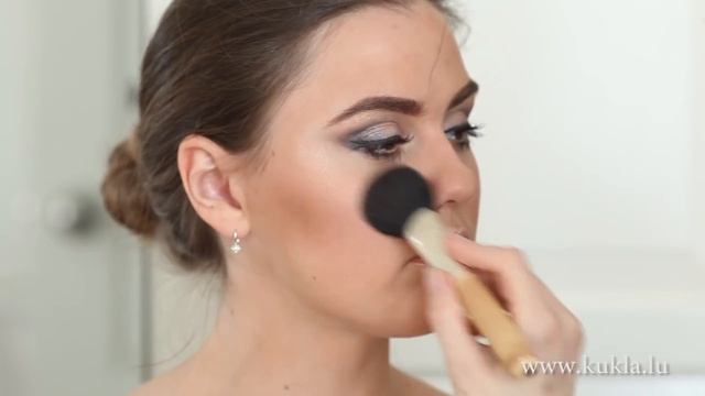 Прическа и макияж на выпускной  Braided prom updo hair and make up tutorial