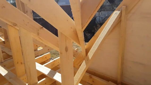 Заказ-Дом: монтаж трех фронтонов в доме с мансардой, крыша дома с тремя фронтонами, три фронтона смотреть онлайн