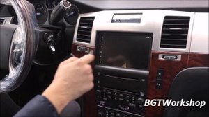 Cadillac Escalade - переключение в доп.устройство и управление
