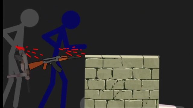 бои стикменов часть 1/2 ( рисуем мультфильмы 2) просто так