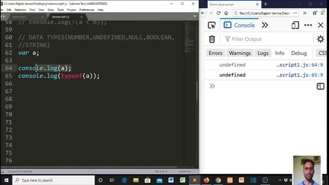 WHAT IS DATA TYPE -JAVA SCRIPT-PART-6