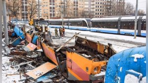 Московский трамвай до и после