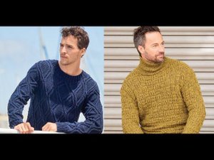 Мужские пуловеры спицами - описания, схемы - мой телеграм @knittinq
