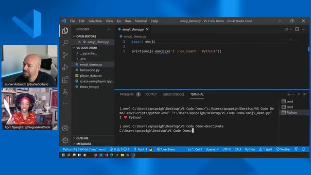 LIVE ?: Setting up VS Code for Python Beginners ? смотреть онлайн