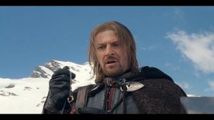 Братство кольца идет через Каратрас.Боромир и кольцо