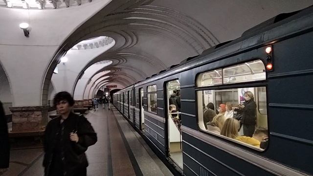 "Номерные" на станции метро Сокол