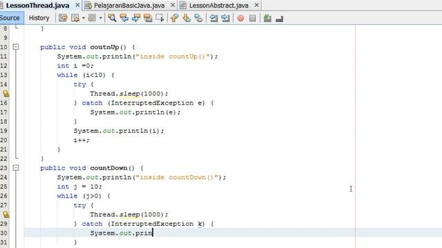 Basic Java 60 pelajaran thread dg anonymous class смотреть онлайн