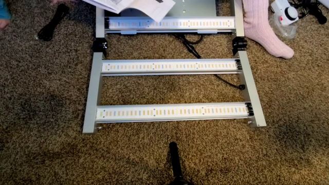UNBOXING GROWSTAR MN-W3000 LED Grow Light 3x3ft Samsung LM301B Grow Bar Light IR with MeanWell