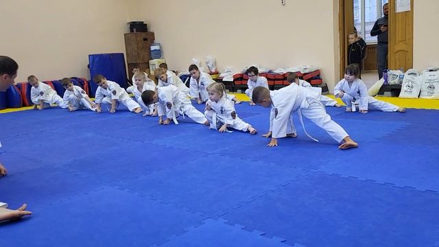 Посвящёние в каратисты в Rasov dojo 2023