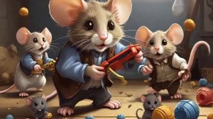 Мультфильм - "Мышья бравада: Защитники деревни" #мультфильмы #мышка #Буба #мультик #рассказ #сказка