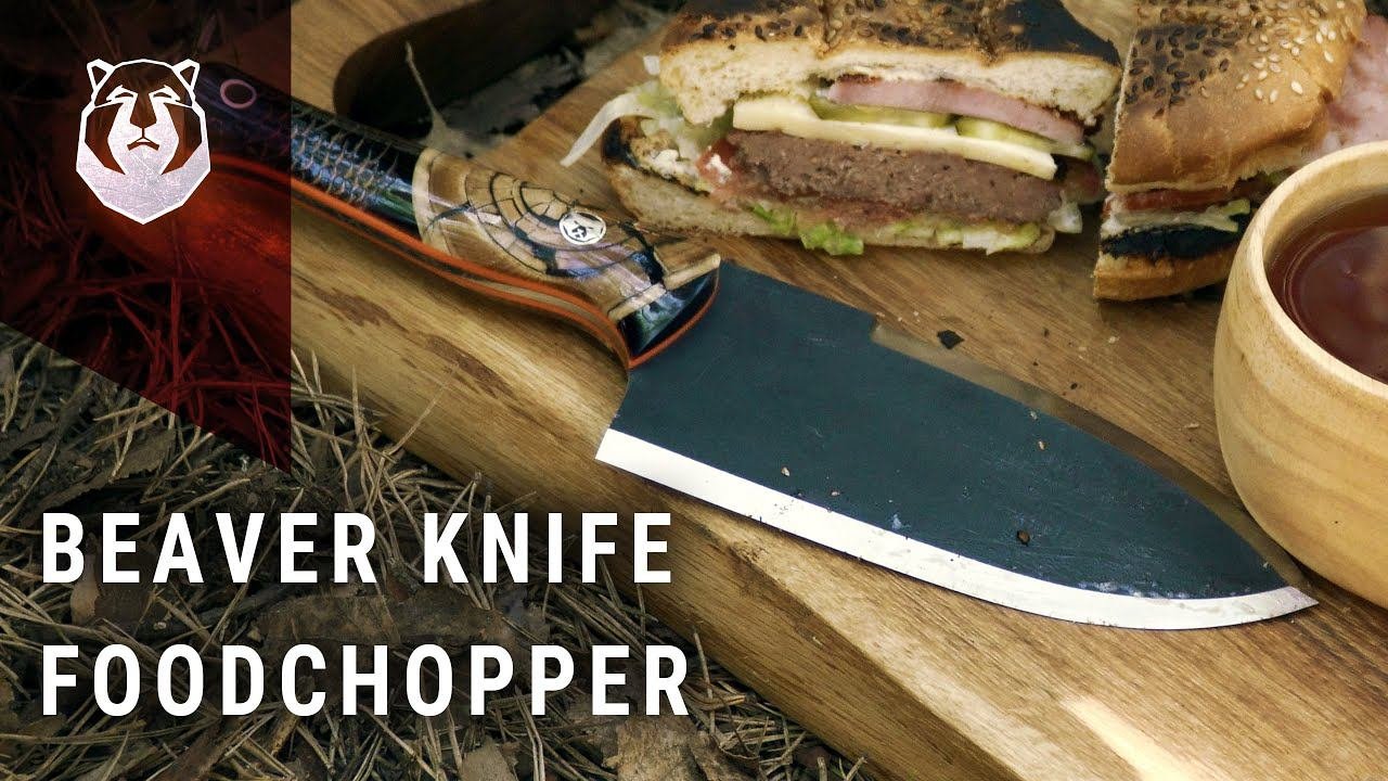 Бушкрафт бургер на 100 тысяч! НОВЫЙ ХИТ FoodChopper BeaverKnife