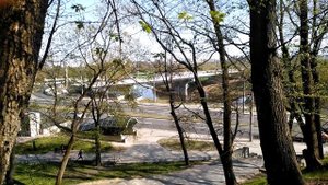 Прогулка в парке города Могилева \ Советская площадь Могилев