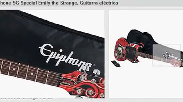 Epiphone SG Special Emily the Strange - Que Guitarra eléctrica comprar смотреть онлайн