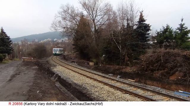 Vlaky na trati - Karlovy Vary - Karlovy Vary dolní nádraží - 25.11.2018 смотреть онлайн