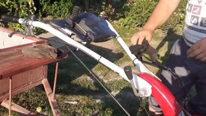 Am spălat motosapa DKD SR1Z-100 !