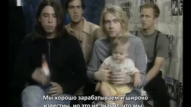 Nirvana - интервью 1993г.(рус.суб.) смотреть онлайн